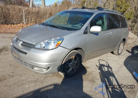 2005 Toyota Sienna Xle from USA, damaged, VIN 5TDBA22C75S052481